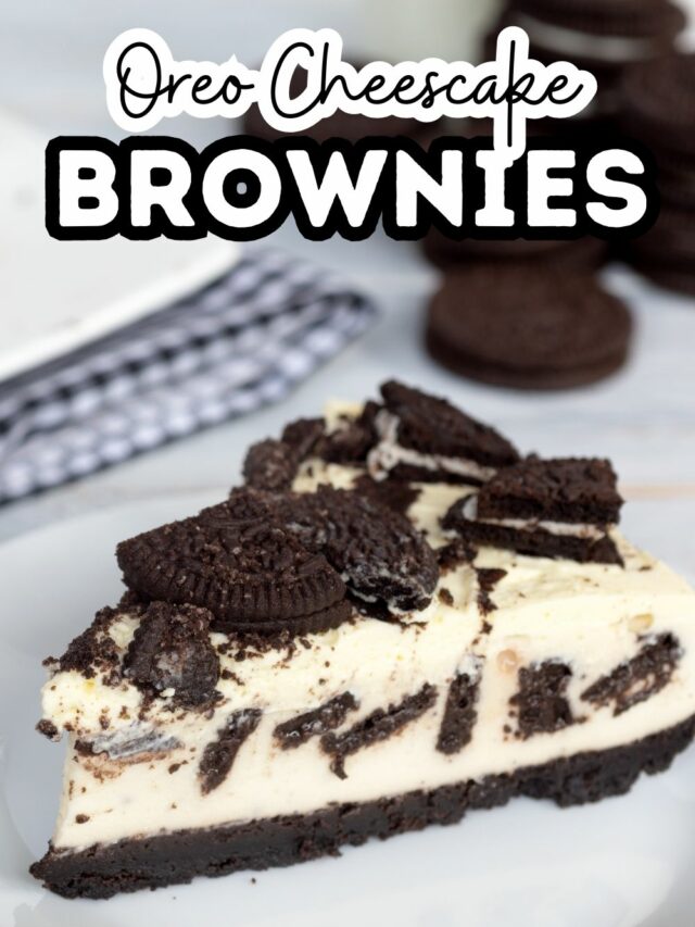 Oreo Cheesecake Brownies Recipe