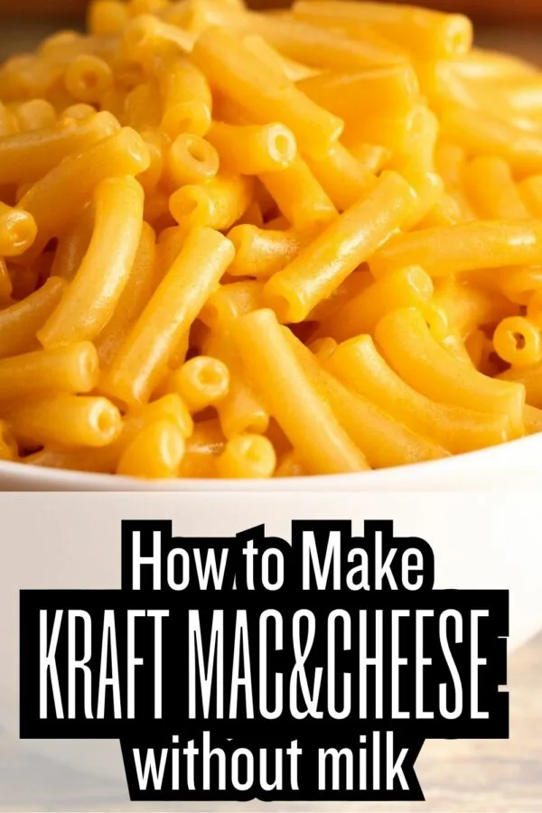 Kraft mac and cheese without milk