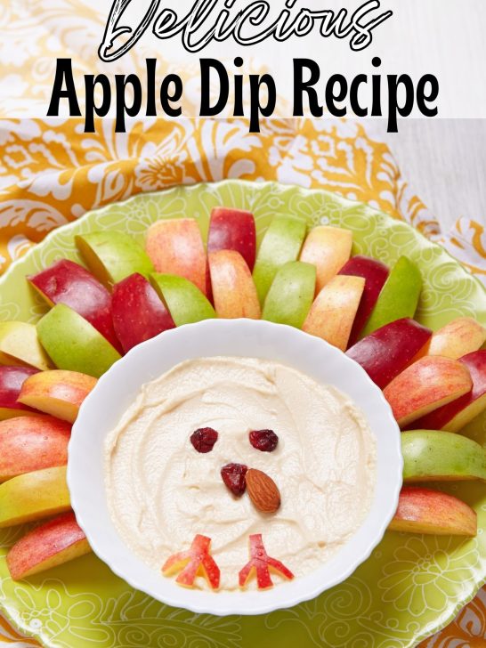 Delicious and healthy apple dip recipe.