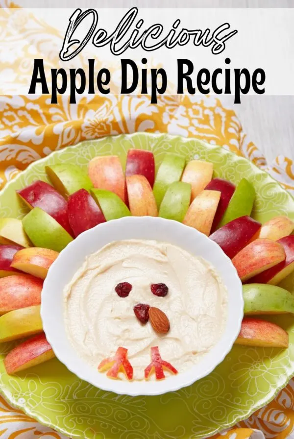 Delicious and healthy apple dip recipe.