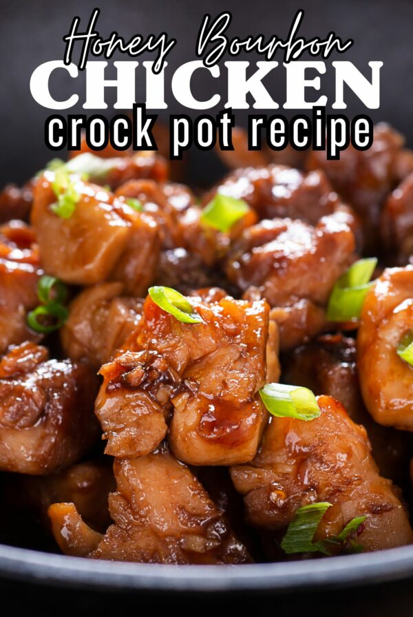Honey Bourbon chicken crock pot recipe.