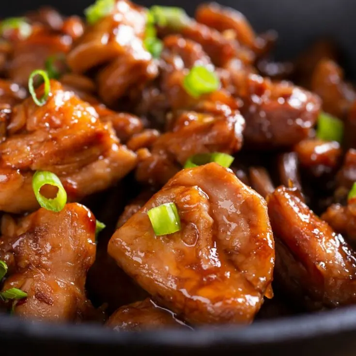 Honey Bourbon Chicken