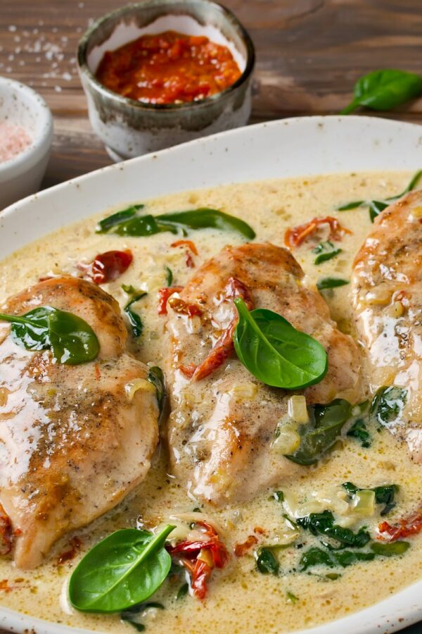 Tuscan Chicken Crock Pot Recipe