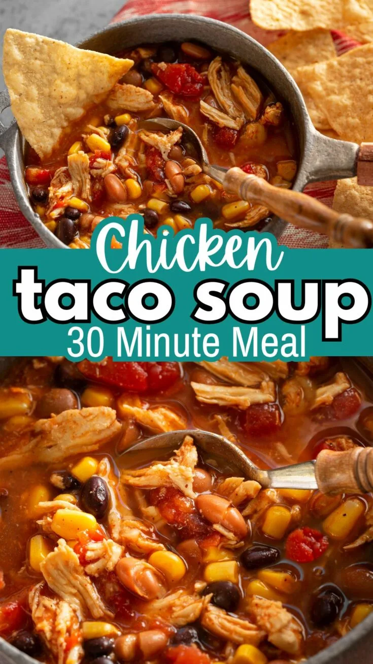 chicken taco soup recipe 7 Can Chicken Taco Soup Recipe Dive into the delightful world of 7 Can Chicken Taco Soup, where simplicity meets sensational flavor. This easy recipe is a game-changer for busy days when you crave a comforting and delicious meal. Gather your cans, follow the steps, and get ready to savor the warmth and spice of this hearty taco-inspired soup. Your taste buds will thank you!