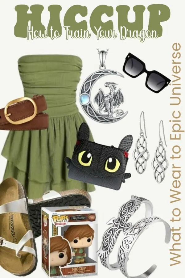 What to Wear to Epic Universe: Tips + Character-Inspired Outfits 4 What to Wear to Epic Universe: Tips + Character-Inspired Outfits Epic Universe Outfit for Isle of Berk Hiccup from How to Train Your Dragon What to Wear to Epic Universe: Tips + Character-Inspired Outfits Planning your trip to Universal's Epic Universe? You’re going to want outfits that are cute, comfy, and perfect for photos in every themed land. Whether you're all about comfort, making a fashion statement, or showing off your favorite fandoms, here's your go-to guide for what to wear to Epic Universe... including "Epic Bounding" outfit ideas inspired by characters from each land.