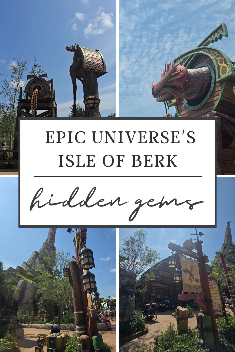 Hidden Gems at The Isle of Berk in Epic Universe