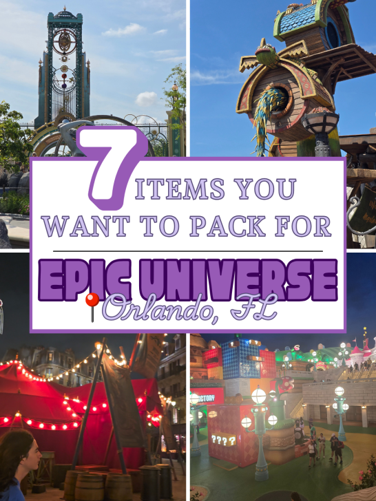 What to Pack for Epic Universe