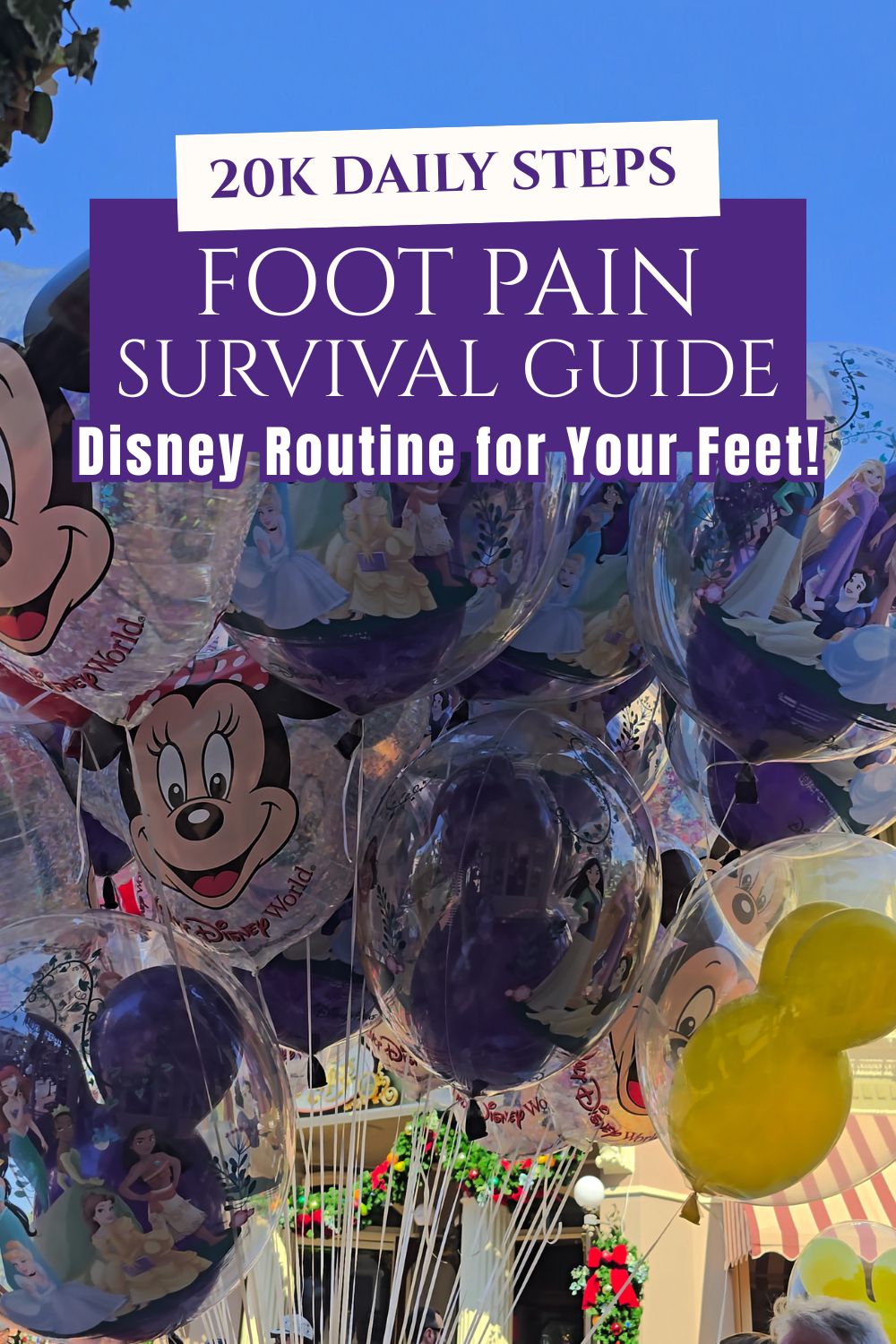 How to Prevent Foot Pain at Disney World (20,000 Steps a Day Survival Guide) 1 How to Prevent Foot Pain at Disney World (20,000 Steps a Day Survival Guide) How to Prevent Foot Pain at Disney World (20,000 Steps a Day Survival Guide)