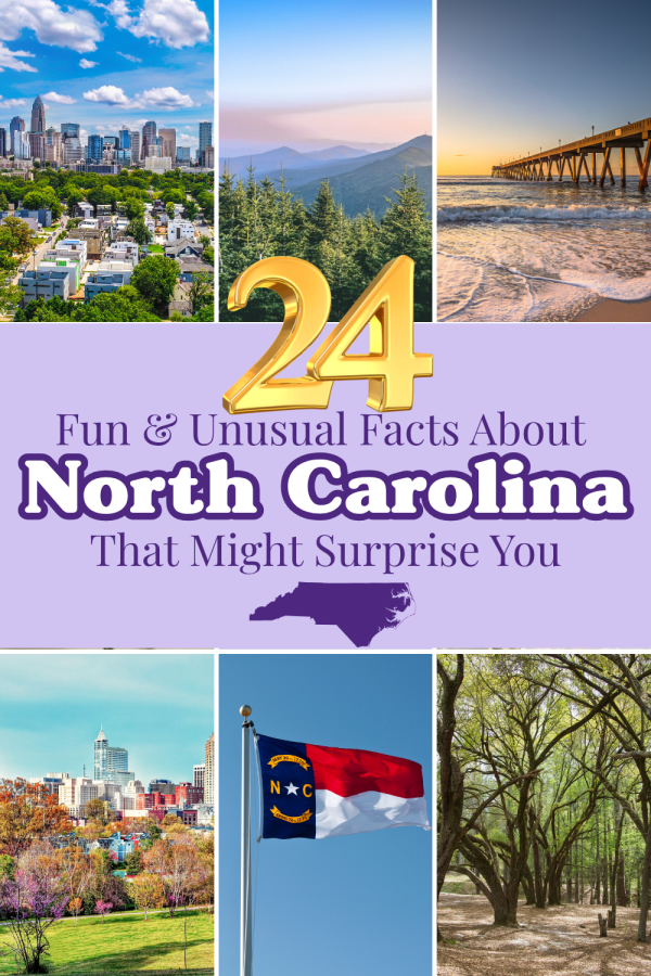 North Carolina Fun and Unusual Facts Most People Don't Know